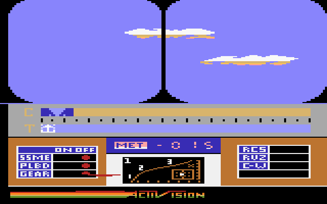 Space Shuttle - A Journey Into Space (1983) (Activision) Screenshot